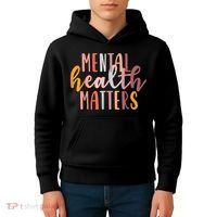Mental Health Matters Human Brain Illness Awareness Kids Hoodie thumb 4