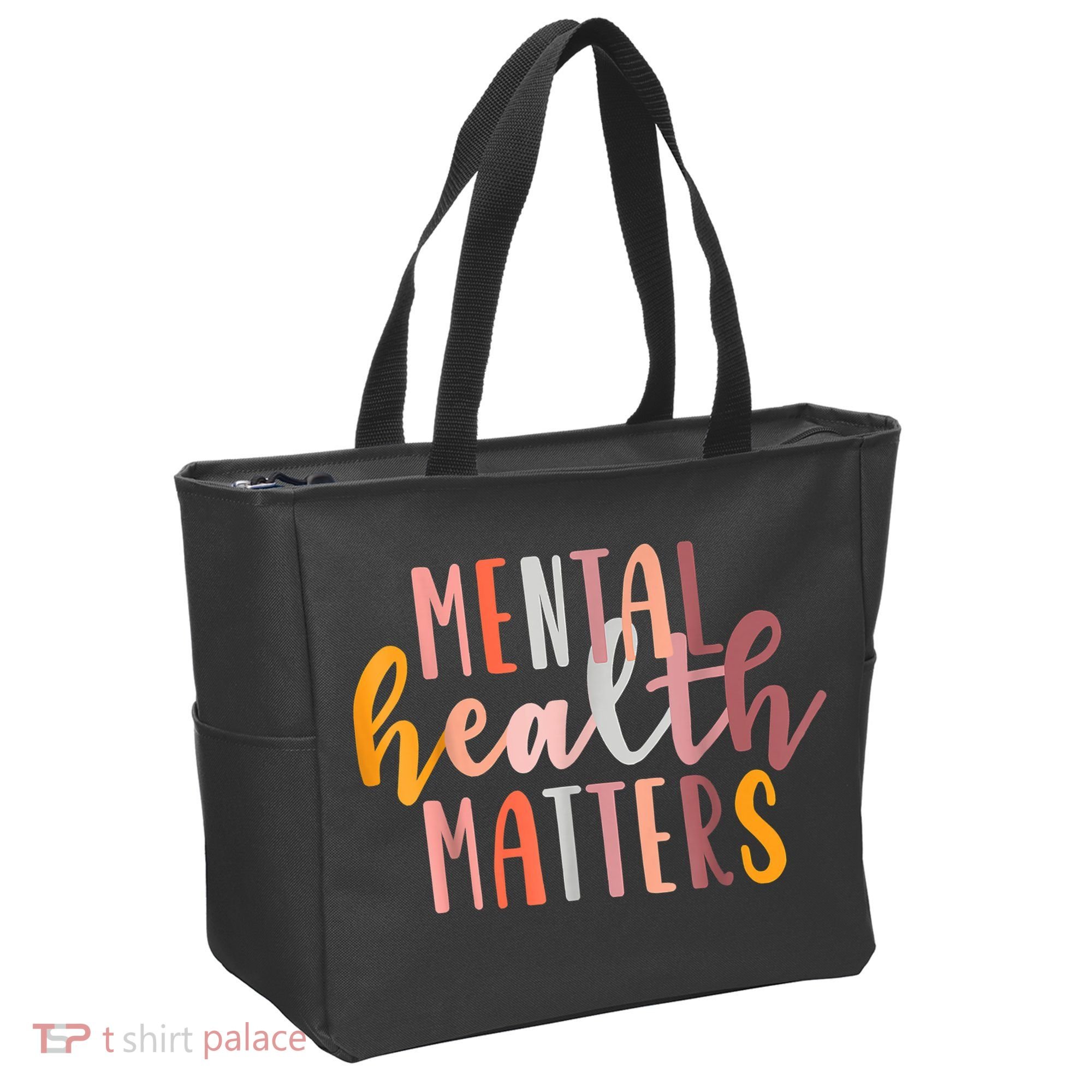 Mental Health Matters Human Brain Illness Awareness Tote Bag