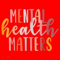 Mental Health Matters Human Brain Illness Awareness Santa Hat thumb 1