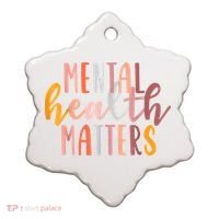 Mental Health Matters Human Brain Illness Awareness Ceramic Ornament thumb 0