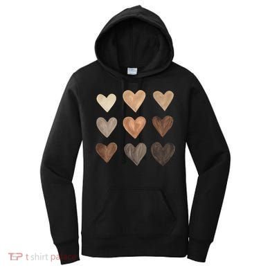 Melanin Hearts Women's Hoodie