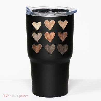 Melanin Hearts Tumbler