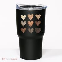 Melanin Hearts Tumbler thumb 0