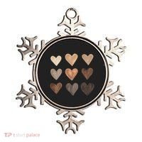 Melanin Hearts Ornament thumb 0