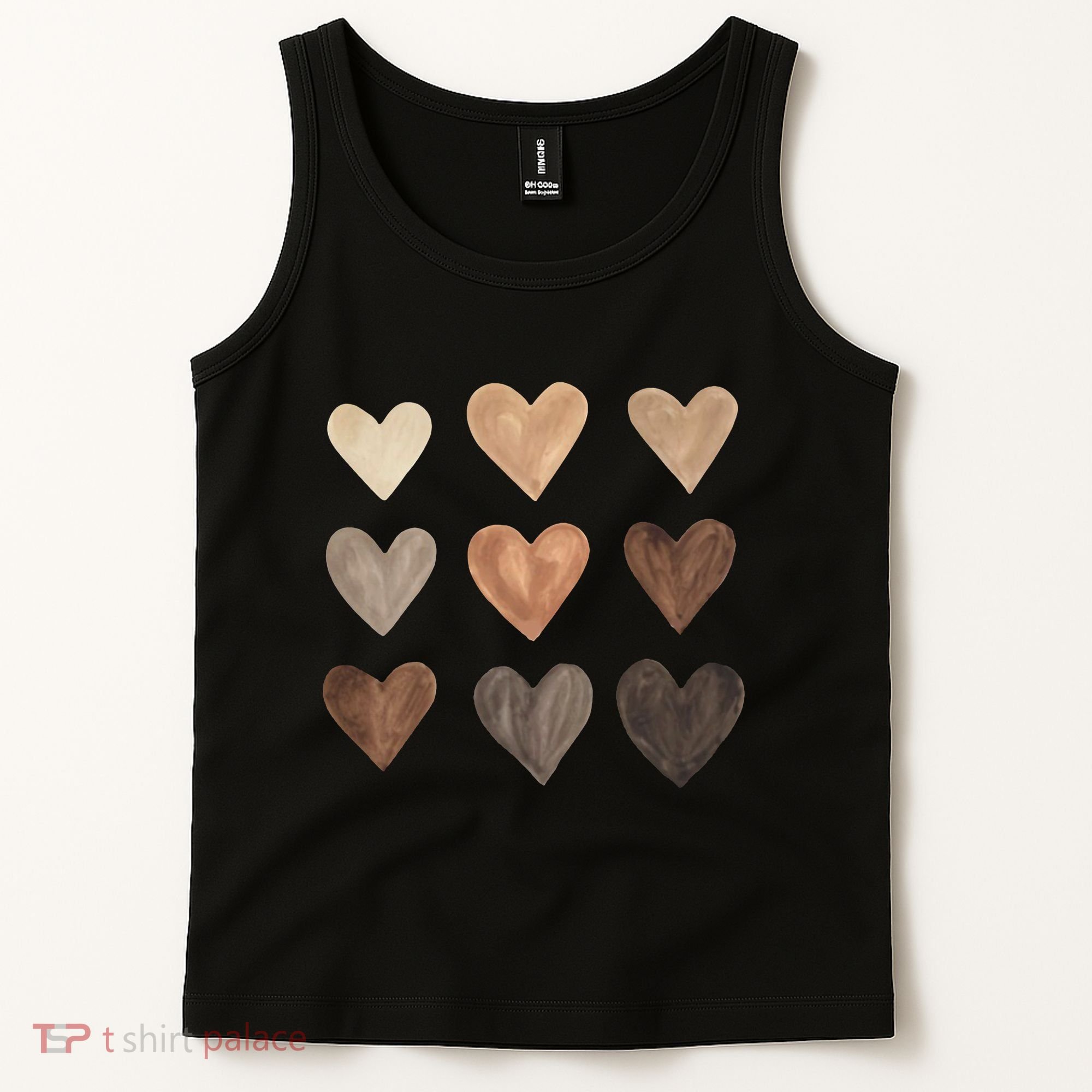 Melanin Hearts Tank Top