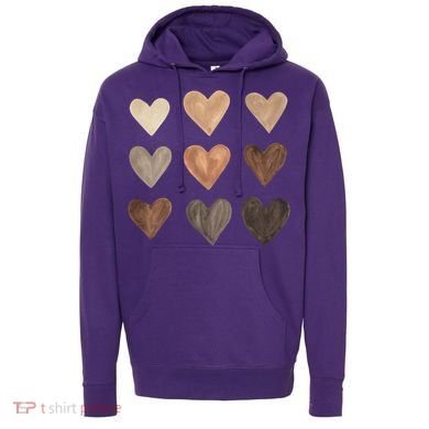 Melanin Hearts Hoodie
