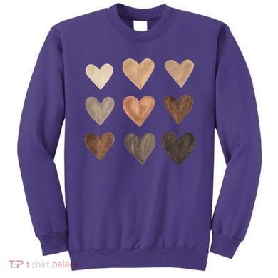 Melanin Hearts Sweatshirt