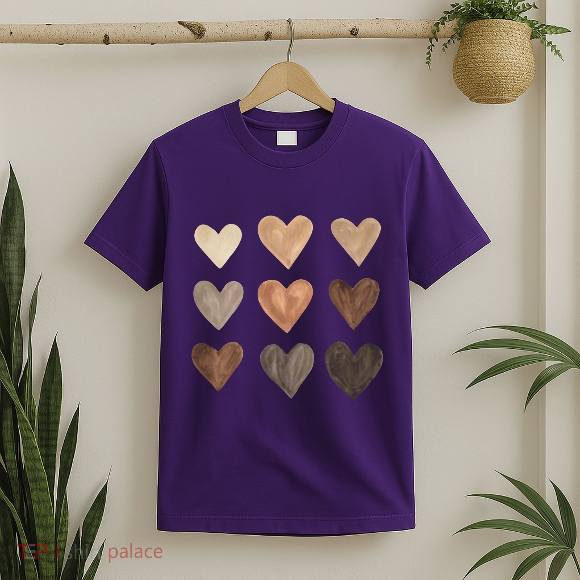 Melanin Hearts T-Shirt