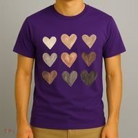 Melanin Hearts T-Shirt thumb 3
