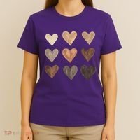Melanin Hearts T-Shirt thumb 4