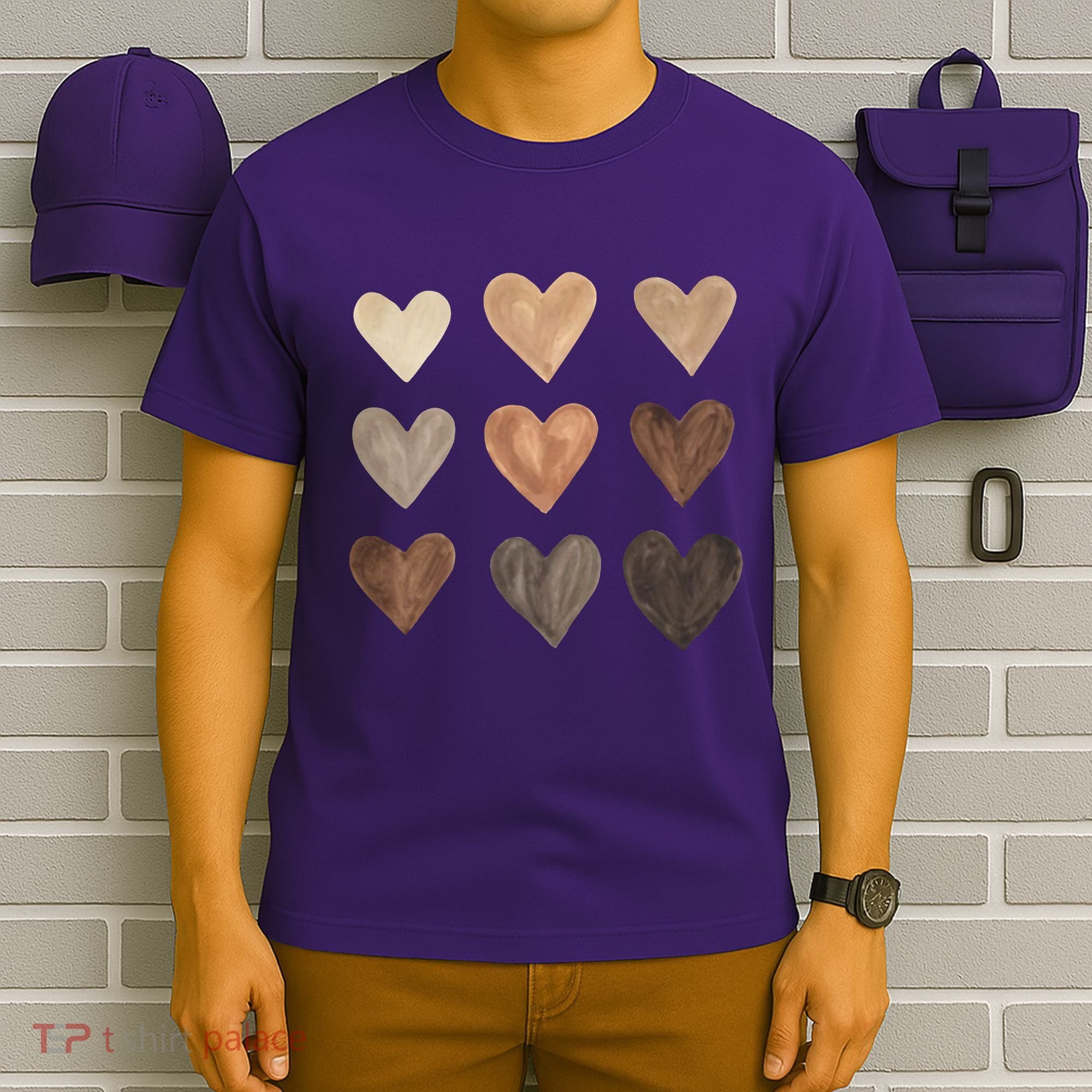 Melanin Hearts T-Shirt