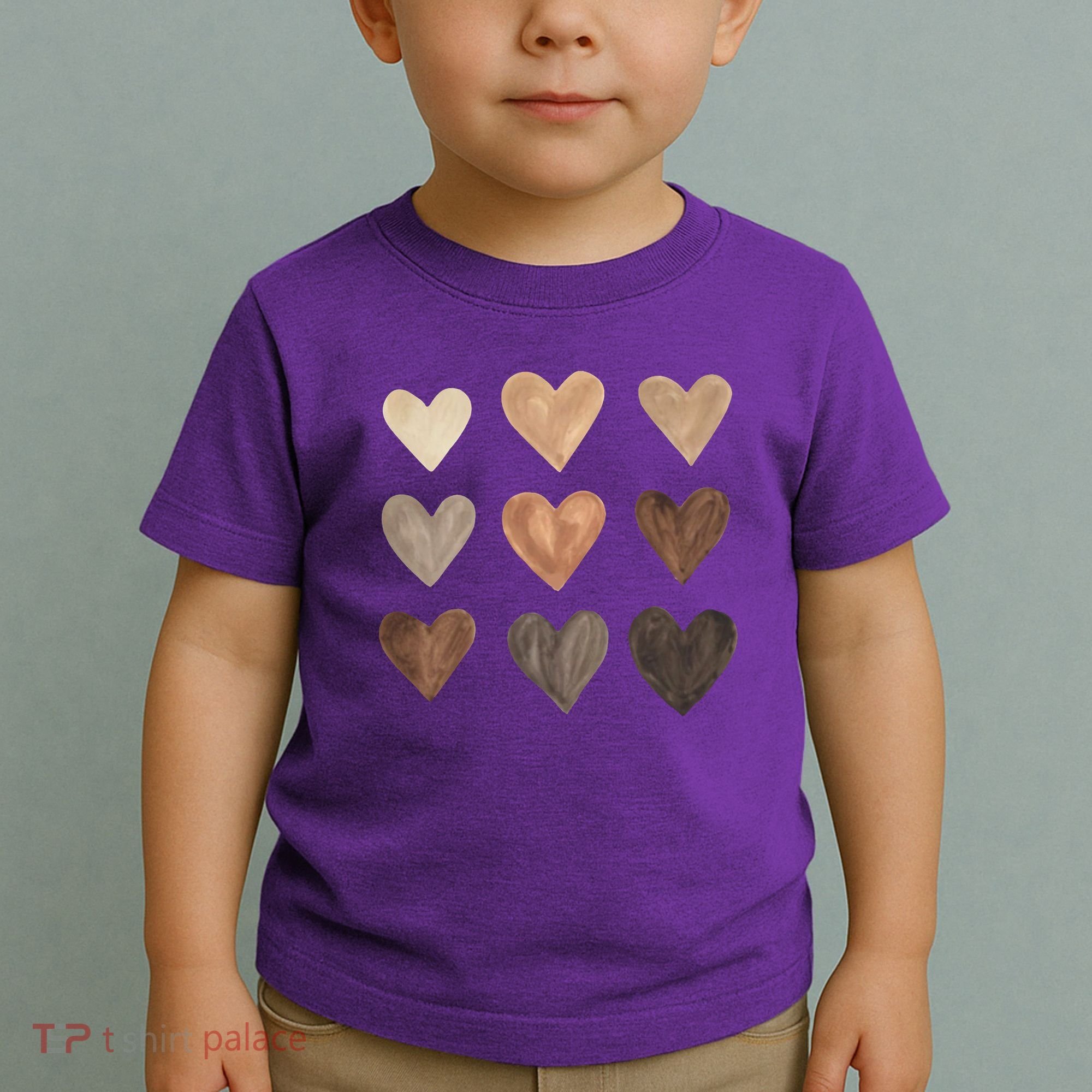 Melanin Hearts Toddler T-Shirt