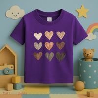 Melanin Hearts Toddler T-Shirt thumb 3