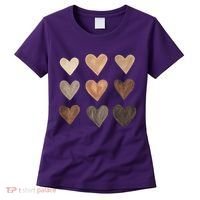 Melanin Hearts Women's T-Shirt thumb 0