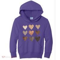 Melanin Hearts Kids Hoodie thumb 0