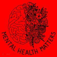 Mental Health Matters Human Brain Illness Awareness Santa Hat thumb 1