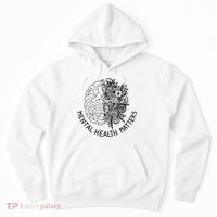 Mental Health Matters Human Brain Illness Awareness Hoodie thumb 0