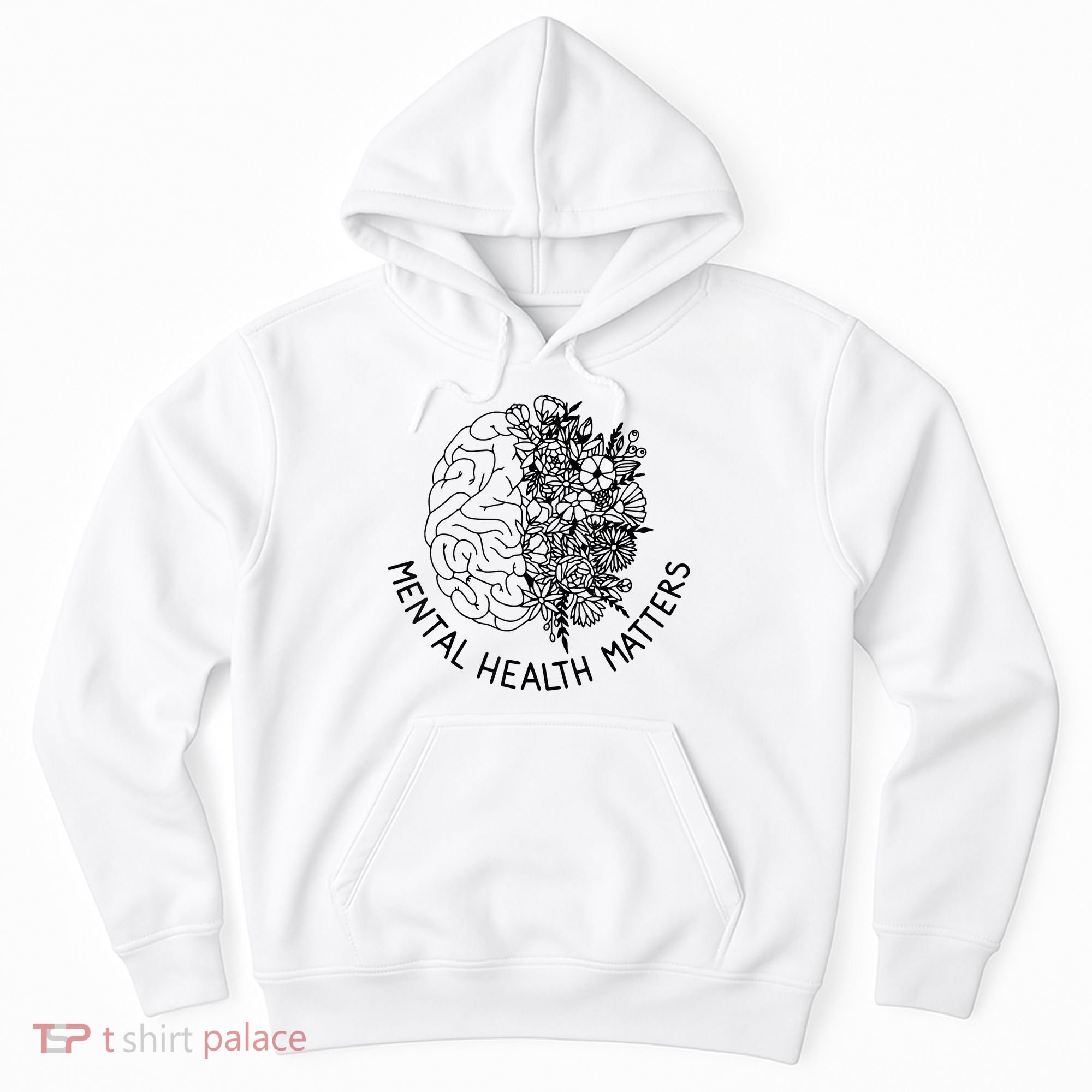Mental Health Matters Human Brain Illness Awareness Hoodie