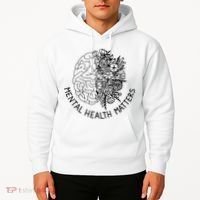 Mental Health Matters Human Brain Illness Awareness Hoodie thumb 2