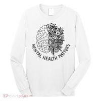 Mental Health Matters Human Brain Illness Awareness Long Sleeve Shirt thumb 0