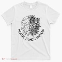 Mental Health Matters Human Brain Illness Awareness T-Shirt thumb 0