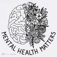 Mental Health Matters Human Brain Illness Awareness T-Shirt thumb 7