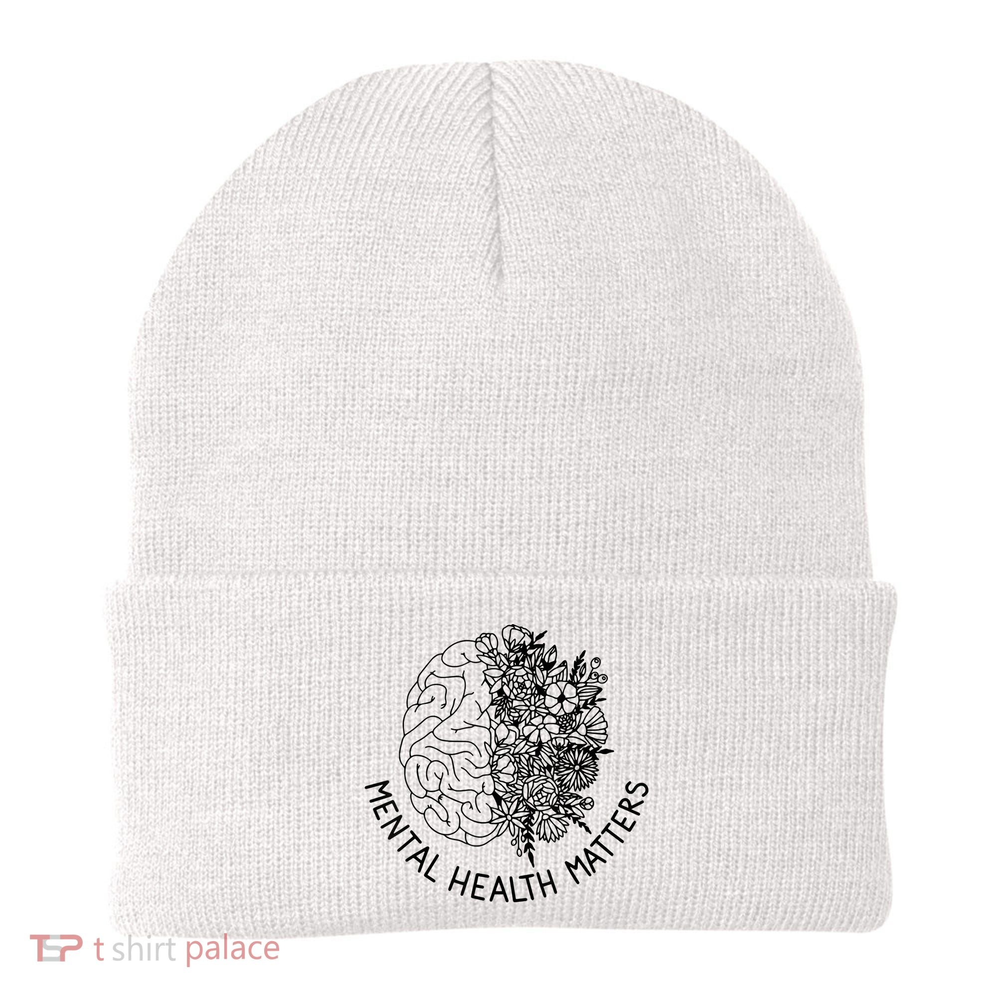 Mental Health Matters Human Brain Illness Awareness Beanie