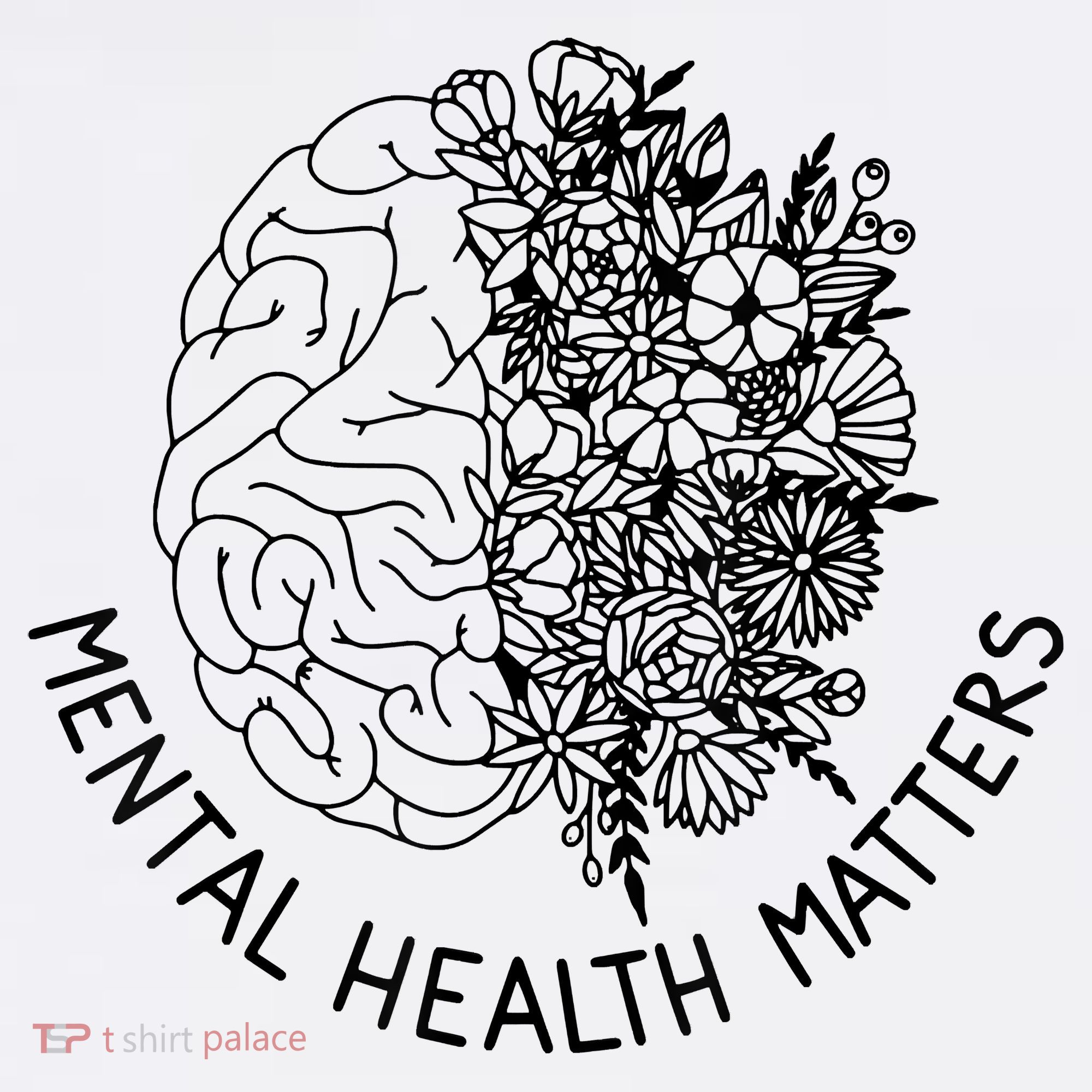 Mental Health Matters Human Brain Illness Awareness Women's Hoodie
