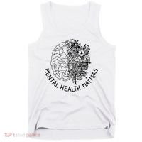 Mental Health Matters Human Brain Illness Awareness Tank Top thumb 0