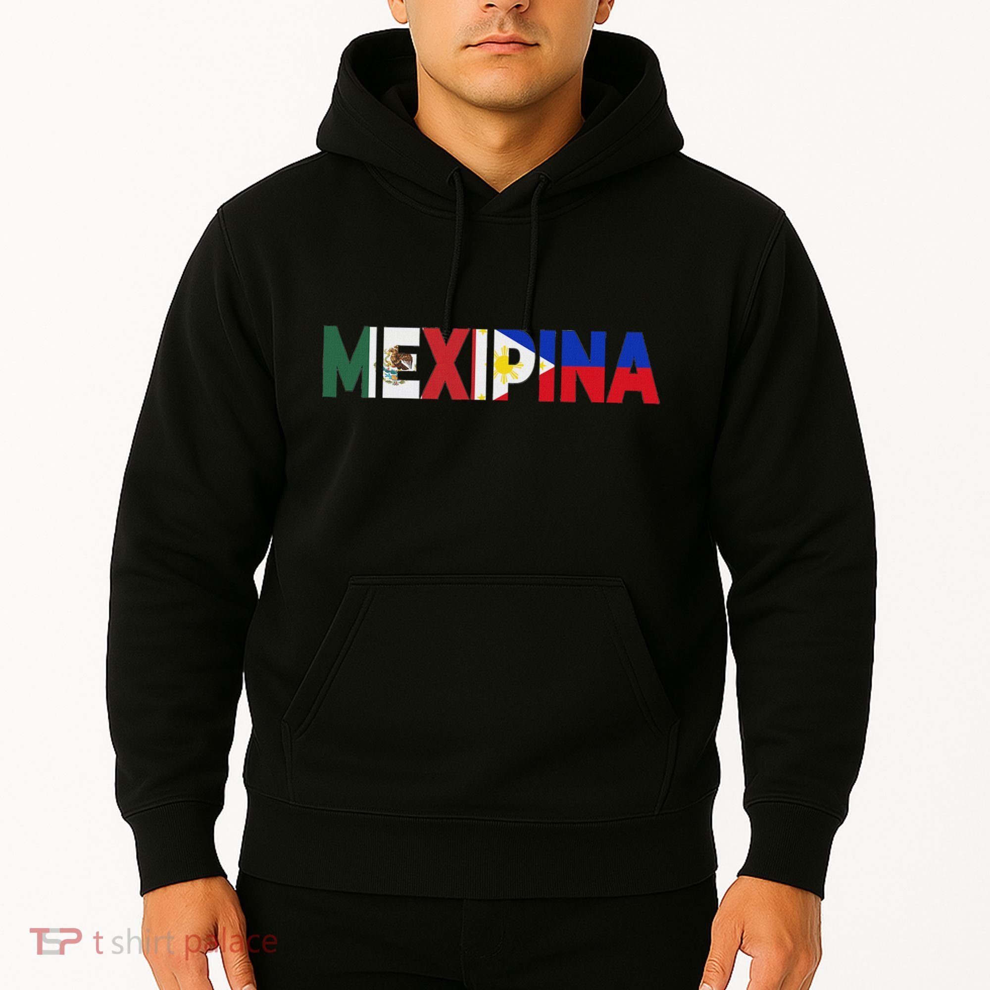 Mexipina Half Mexican Filipina With Mexico Philippines Flag Hoodie