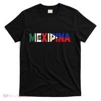 Mexipina Half Mexican Filipina With Mexico Philippines Flag T-Shirt thumb 0