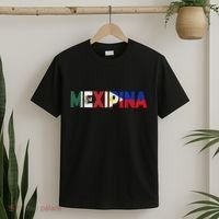 Mexipina Half Mexican Filipina With Mexico Philippines Flag T-Shirt thumb 2
