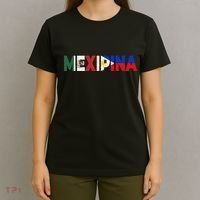 Mexipina Half Mexican Filipina With Mexico Philippines Flag T-Shirt thumb 4