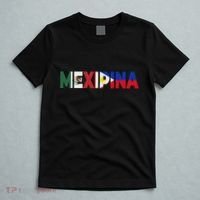 Mexipina Half Mexican Filipina With Mexico Philippines Flag T-Shirt thumb 5