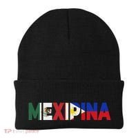 Mexipina Half Mexican Filipina With Mexico Philippines Flag Beanie thumb 0