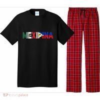 Mexipina Half Mexican Filipina With Mexico Philippines Flag Pajama Set thumb 0