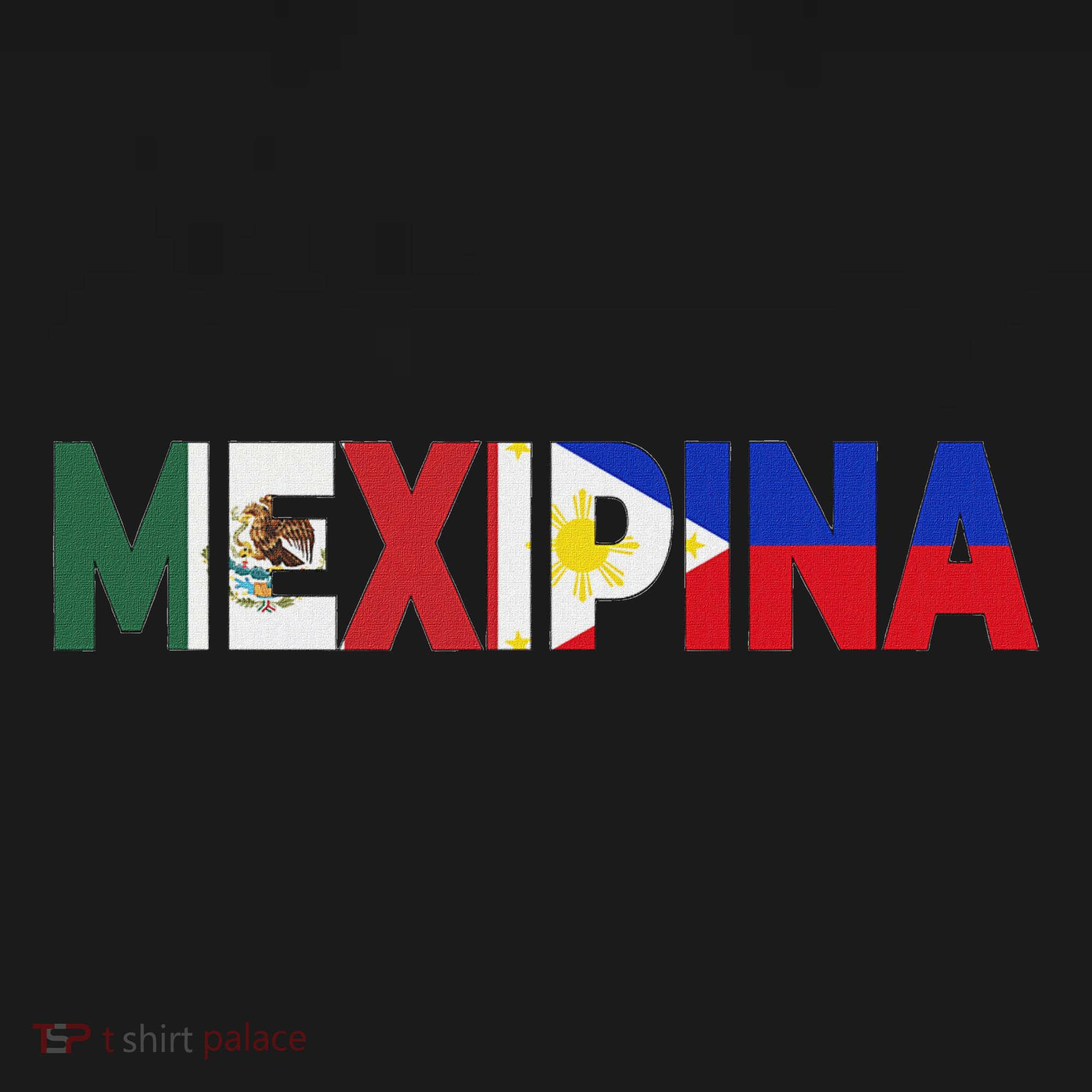 Mexipina Half Mexican Filipina With Mexico Philippines Flag Women's Hoodie