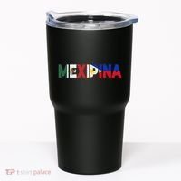 Mexipina Half Mexican Filipina With Mexico Philippines Flag Tumbler thumb 0
