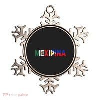 Mexipina Half Mexican Filipina With Mexico Philippines Flag Ornament thumb 0