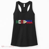 Mexipina Half Mexican Filipina With Mexico Philippines Flag Women's Tank Top thumb 0
