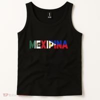 Mexipina Half Mexican Filipina With Mexico Philippines Flag Tank Top thumb 2