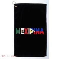 Mexipina Half Mexican Filipina With Mexico Philippines Flag Golf Towel thumb 0