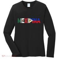 Mexipina Half Mexican Filipina With Mexico Philippines Flag Women's Long Sleeve Shirt thumb 0