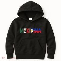 Mexipina Half Mexican Filipina With Mexico Philippines Flag Kids Hoodie thumb 0