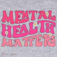 Mental Health Matters Groovy Psychologist Therapy Squad Women's Sweatshirt thumb 2