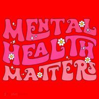 Mental Health Matters Groovy Psychologist Therapy Squad Santa Hat thumb 1