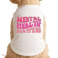 Mental Health Matters Groovy Psychologist Therapy Squad Doggie Tank thumb 0