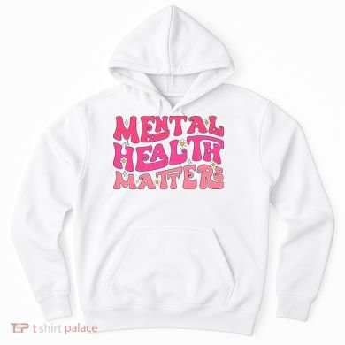 Mental Health Matters Groovy Psychologist Therapy Squad Hoodie