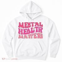 Mental Health Matters Groovy Psychologist Therapy Squad Hoodie thumb 0