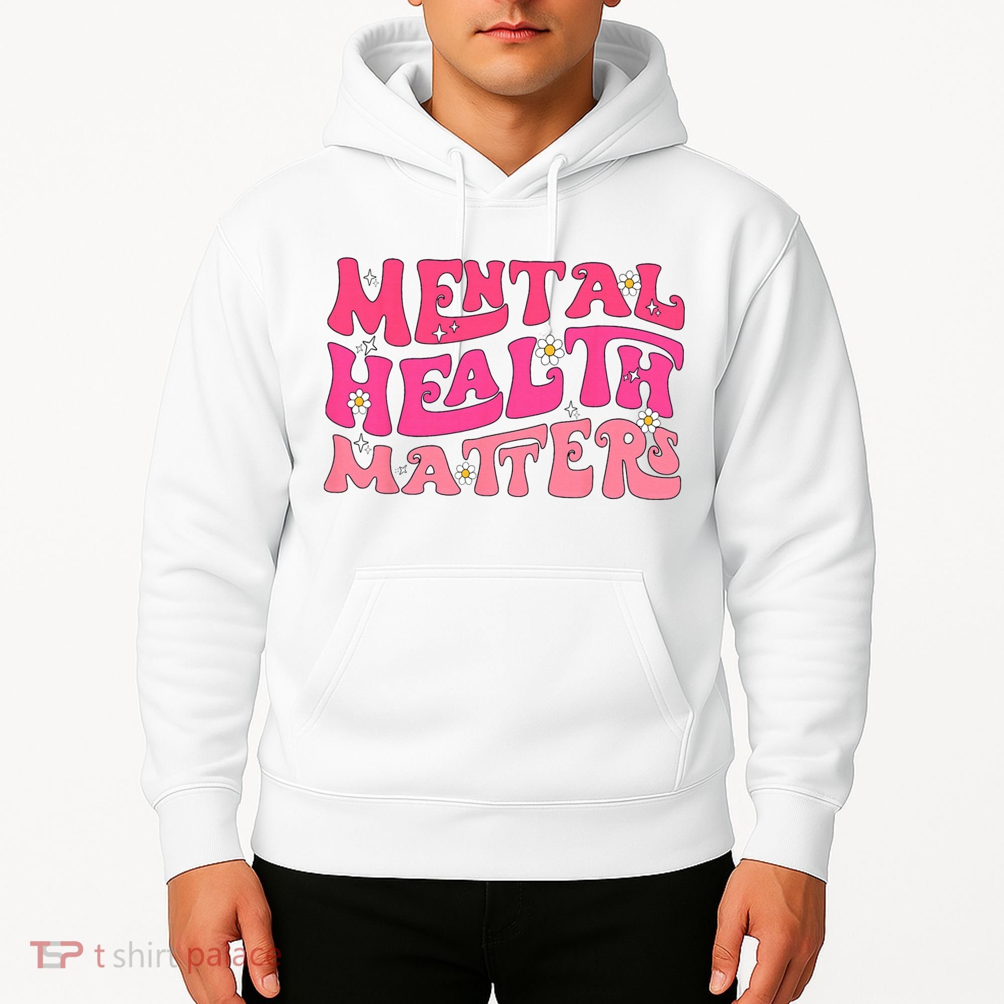 Mental Health Matters Groovy Psychologist Therapy Squad Hoodie